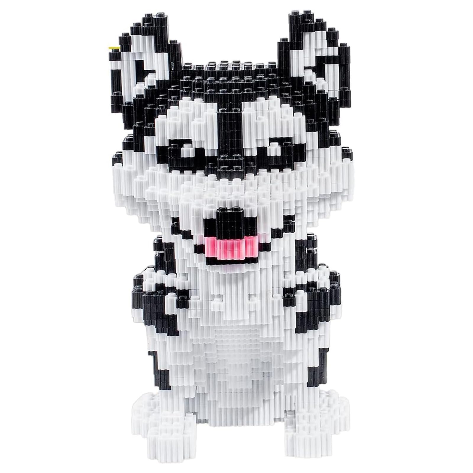 Amazon.com: AHZILEI Micro Dog Building Husky Set, DIY Animal 3D